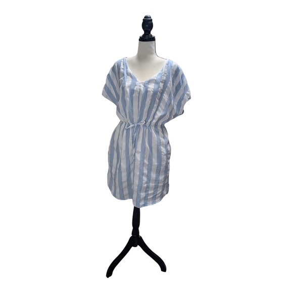 Kori Blue and White Striped Top - Picture 2 of 7